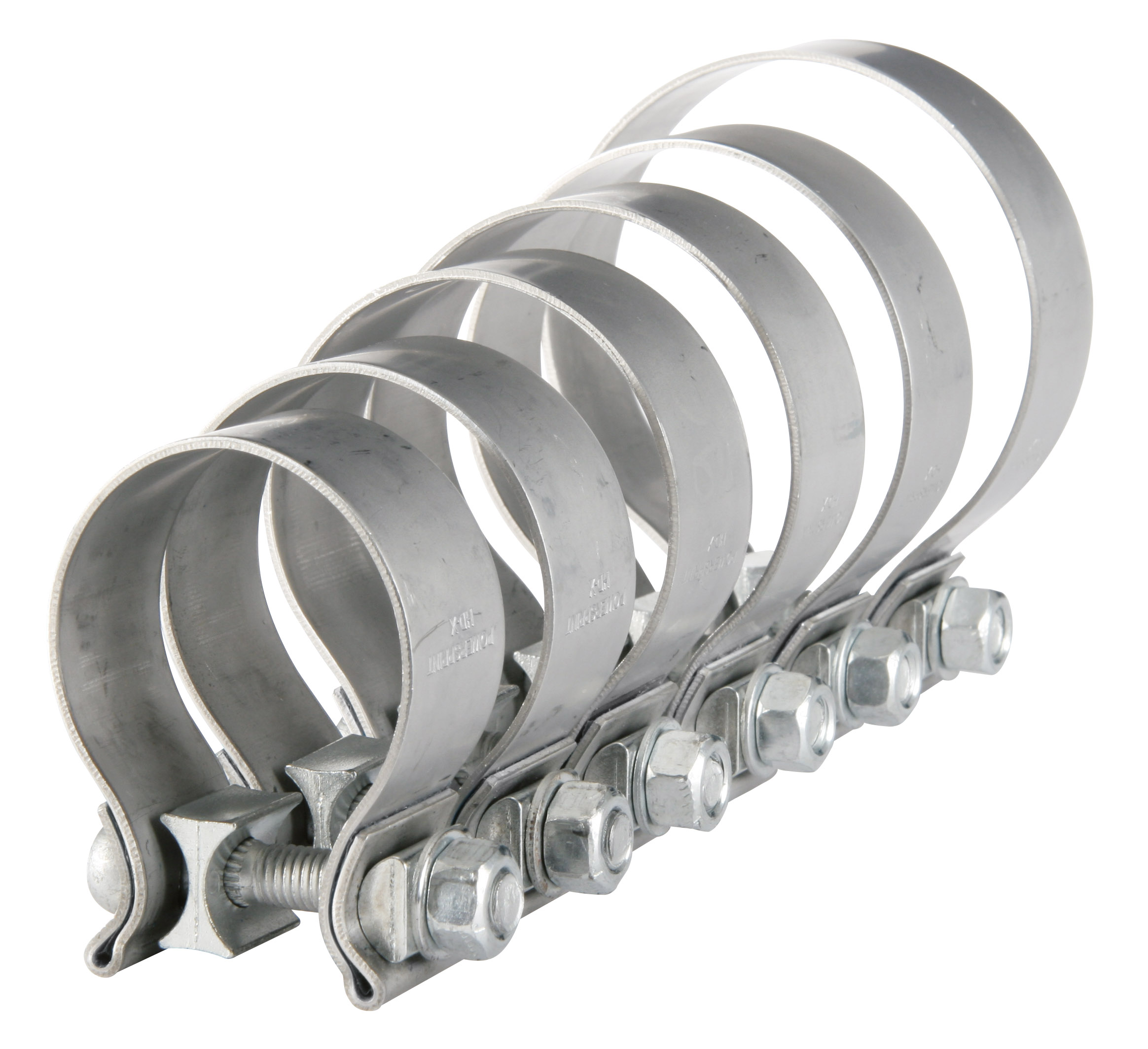 Powersprint HD-X Edelstahl Spezial-Bandschelle  Ø 48 mm - 53 mm