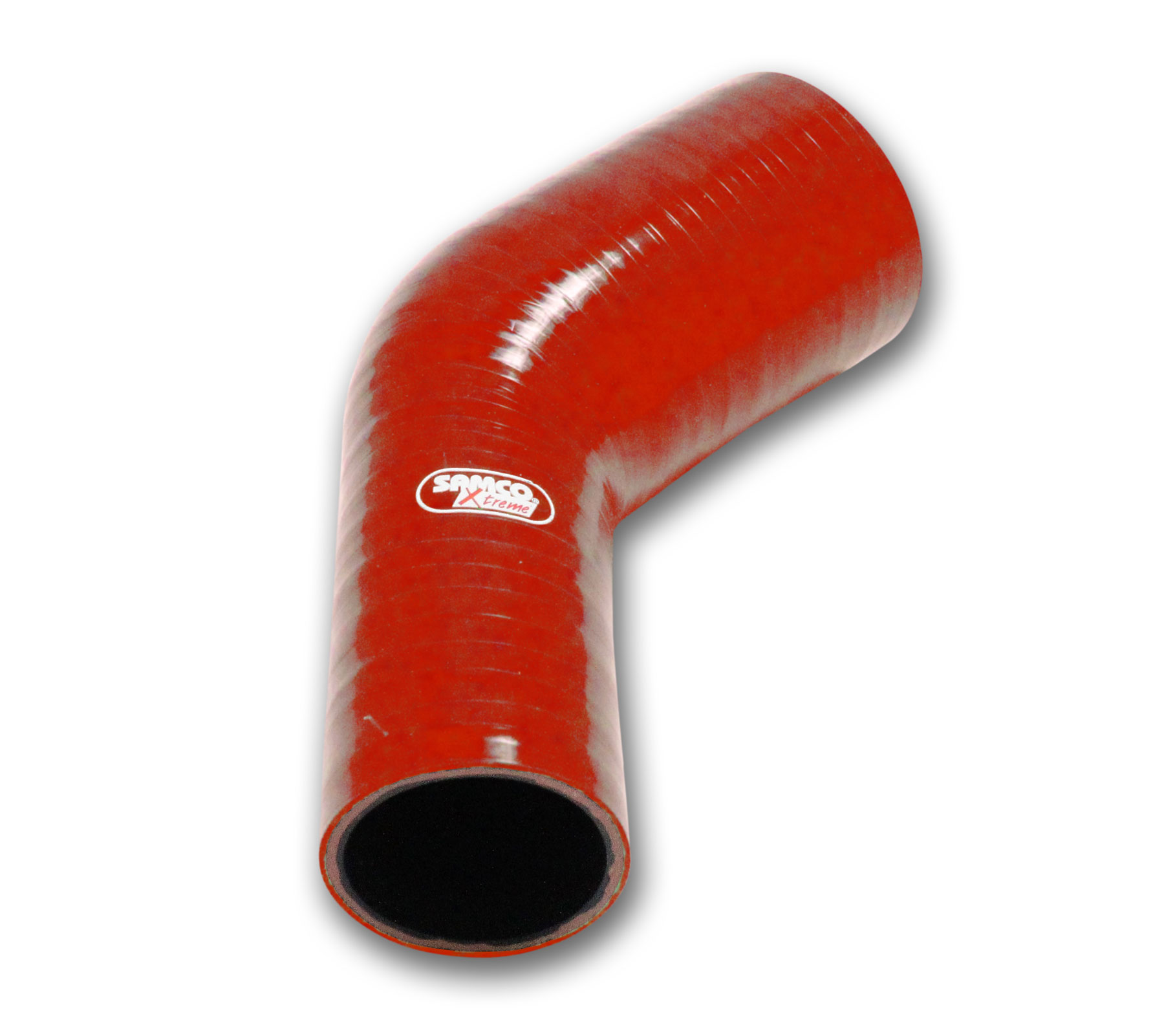Samco Xtreme Reduzierstück 45° 57-51mm   rot