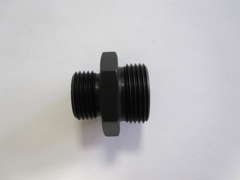 Aluadapter DIN - DIN  M22x1,5  / M22x1,5