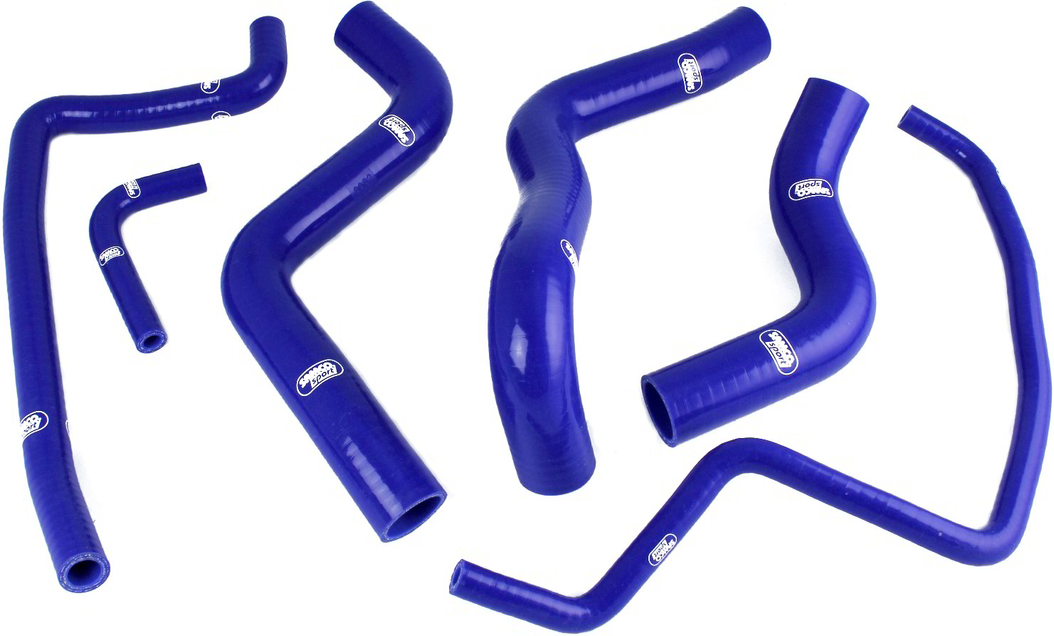 Samco Mazda RX8 L/H Drive 2004-   6-teiliges Ladeluftsystem blau