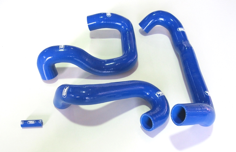 Samco Schlauchkit BMW 320/323/325 E30 83-89   4-teiliges Kühlwasser-Schlauchkit blau