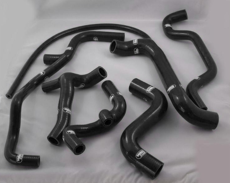 Samco VW Golf MK3 GTi 2000 16v 93-   7-teiliges Kühlwasser-Schlauchkit schwarz