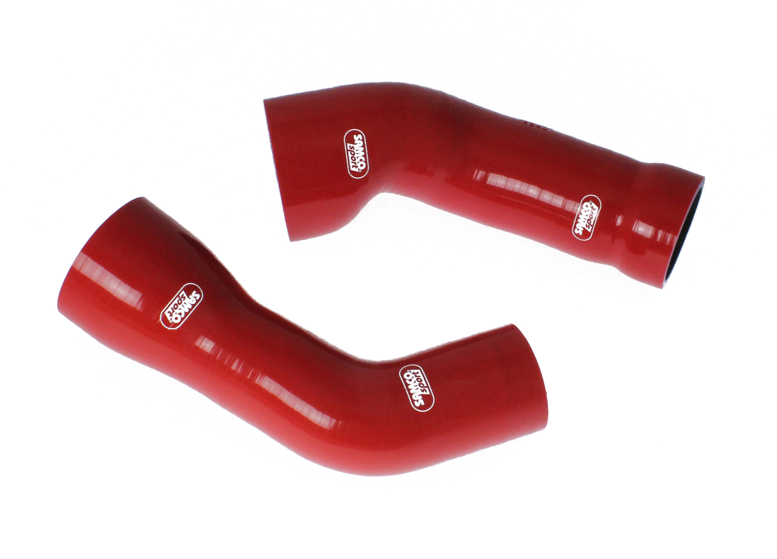 Samco Audi Quattro UR Turbo 10v 2.2Ltr 5cyl   2-teiliges Turboschlauchsystem rot