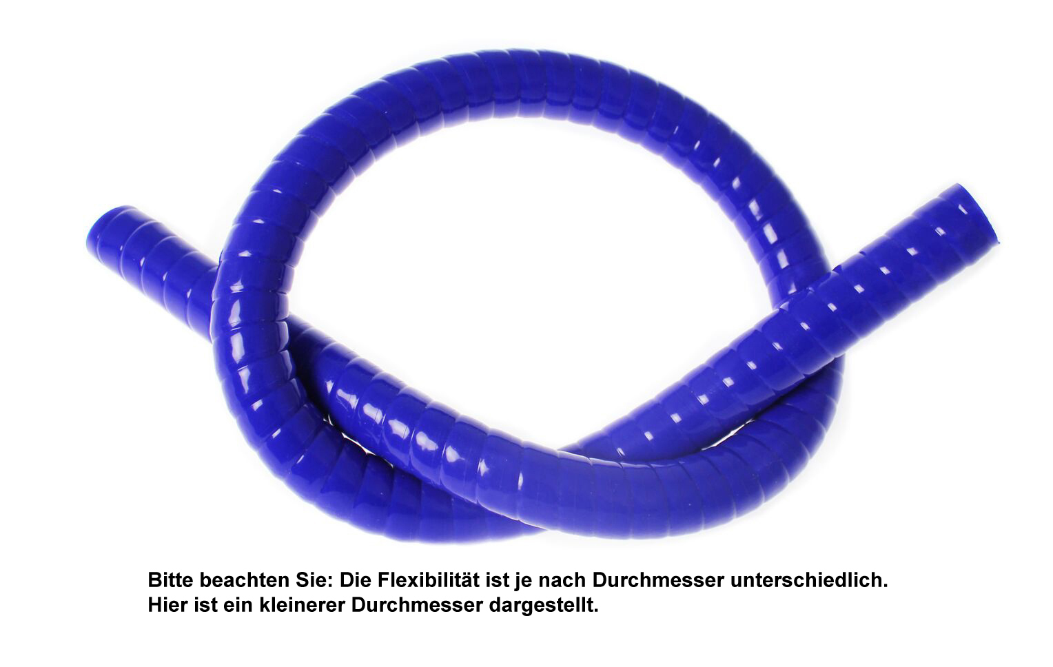 Samco Superflex Schlauch 16mm   Meterstück blau