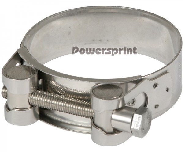 Powersprint Edelstahl Spezial-Bandschelle  40mm-43mm Ø