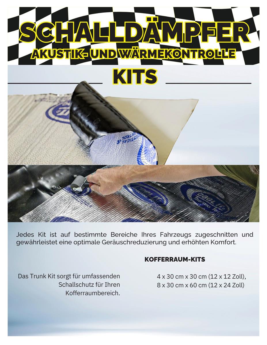 Cool It Thermo-Tec Schallschutz Kofferraum-Kit