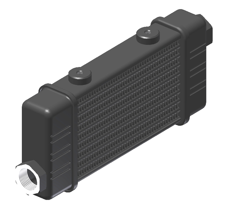 Ölkühler Setrab Proline SLM 53-10741-01  Netzbreite 141mm, 10-Reihen