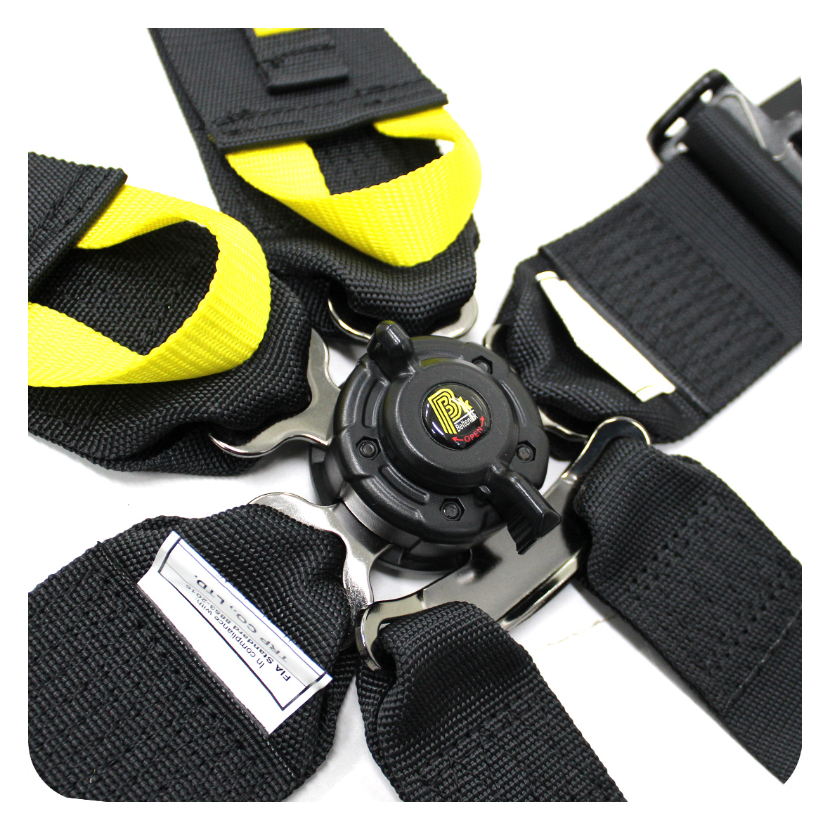FIA Gurt Ultra Light Beltenick 6-Punkt Pull Down FIA 8853-2016  (75mm Schulter- und Beckengurte)