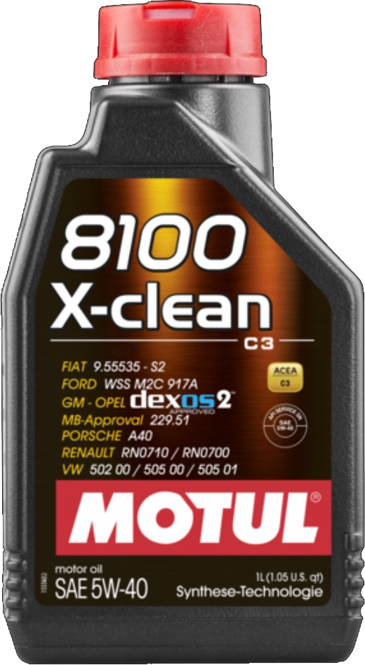Motorenöl Motul 8100 X-clean 5W40