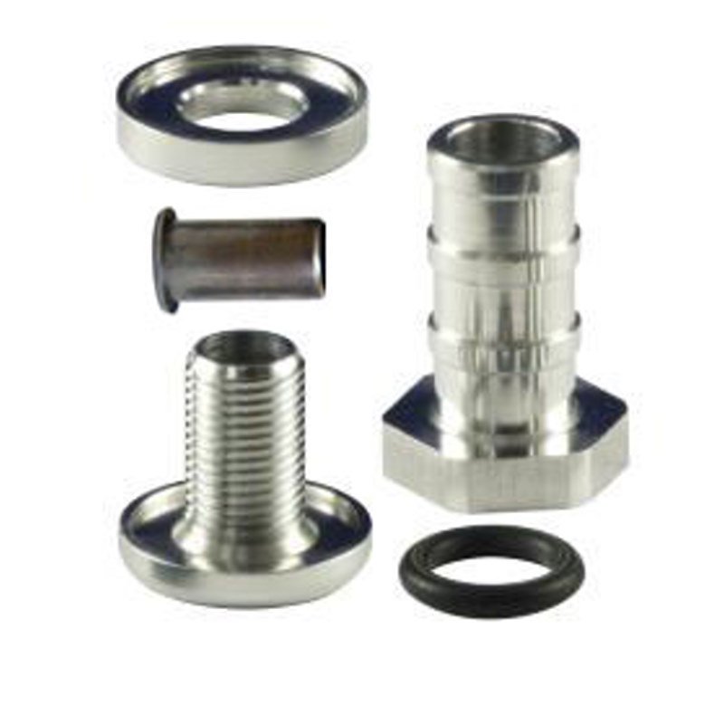 Schlauchabgang mit Stutzen  Schlauchabgang: 8mm - 25mm