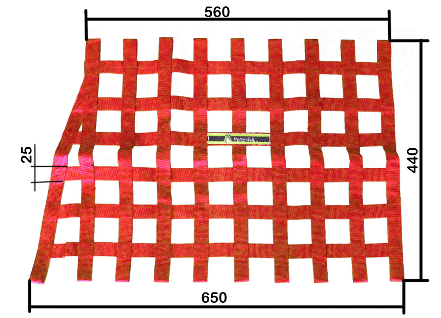 Beltenick Fensternetz WN11 65cm x 44cm, mit Winkel Türfangnetz
