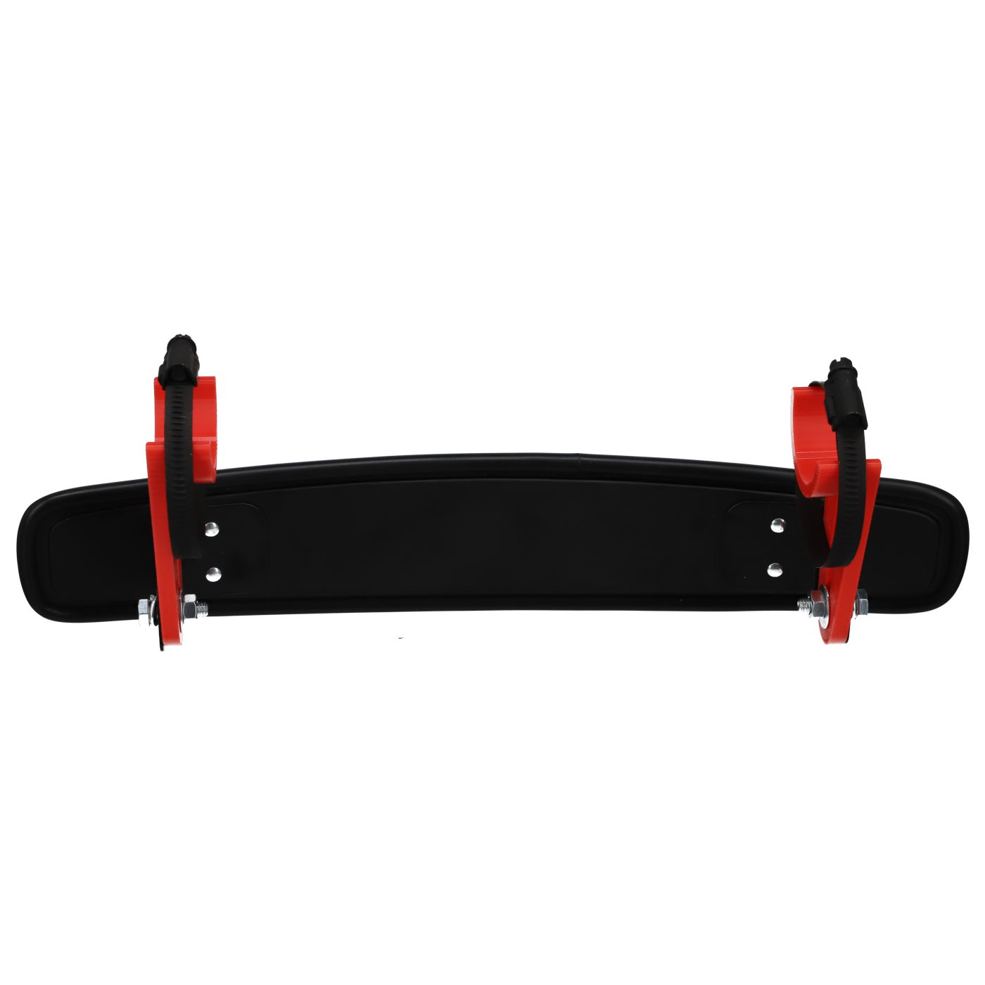 Weitwinkel Innenspiegel 355mm Spiegel Rot incl. Montageset (3D Druck) für 40mm Rohrdurchmesser