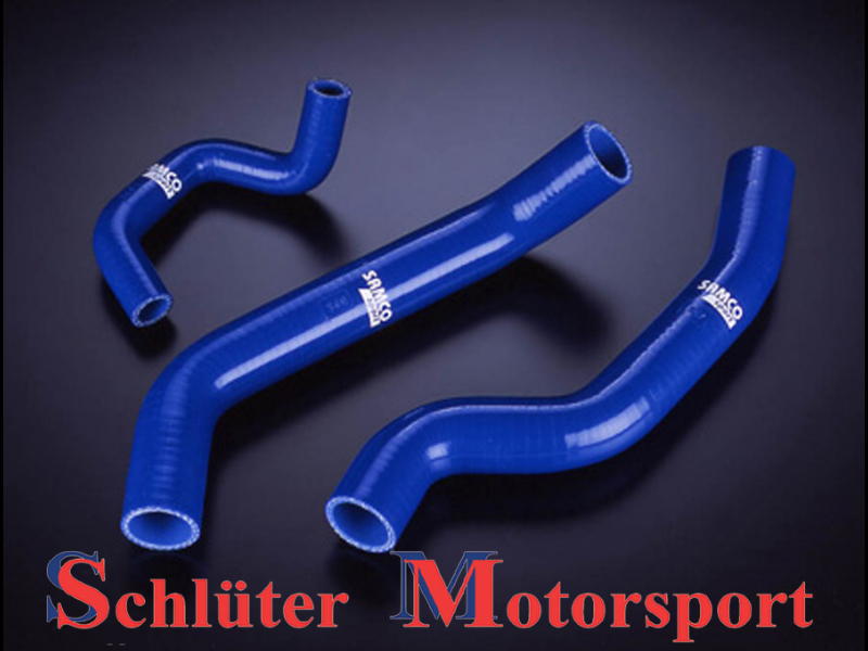 Samco Alfa Romeo T155 Twin Spark 16v   3-teiliges Kühlwasser-Schlauchkit blau