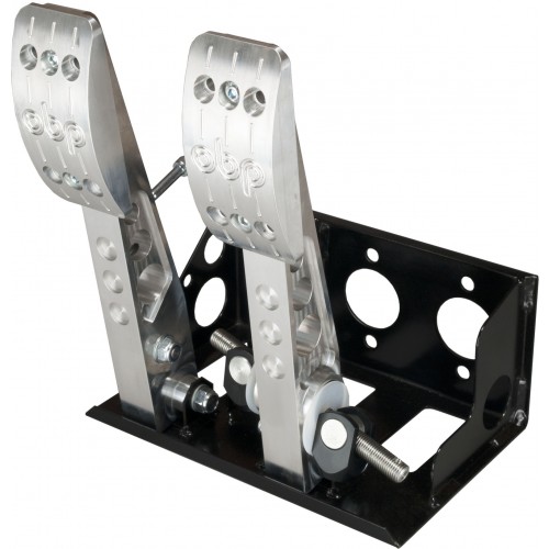 OBP Pedal Box Pro Race stehend Bulkhead Fit  Hydraulische Kupplung mit Wagebalken