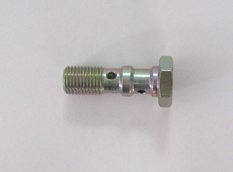 Doppelhohlschraube 7/16x20 kurz verz.