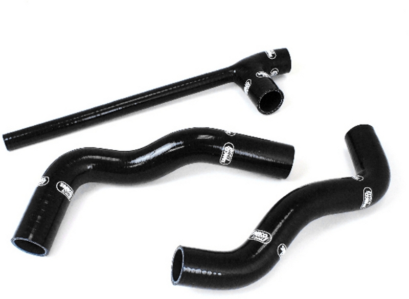 Samco Fiat Uno Turbo MKII 1372 91-94   3-teiliges Kühwasser-Schlauchkit schwarz