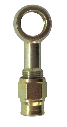 Anschluß Banjo 10mm 20° lang verchromt 3/8 (10 mm) D-03 