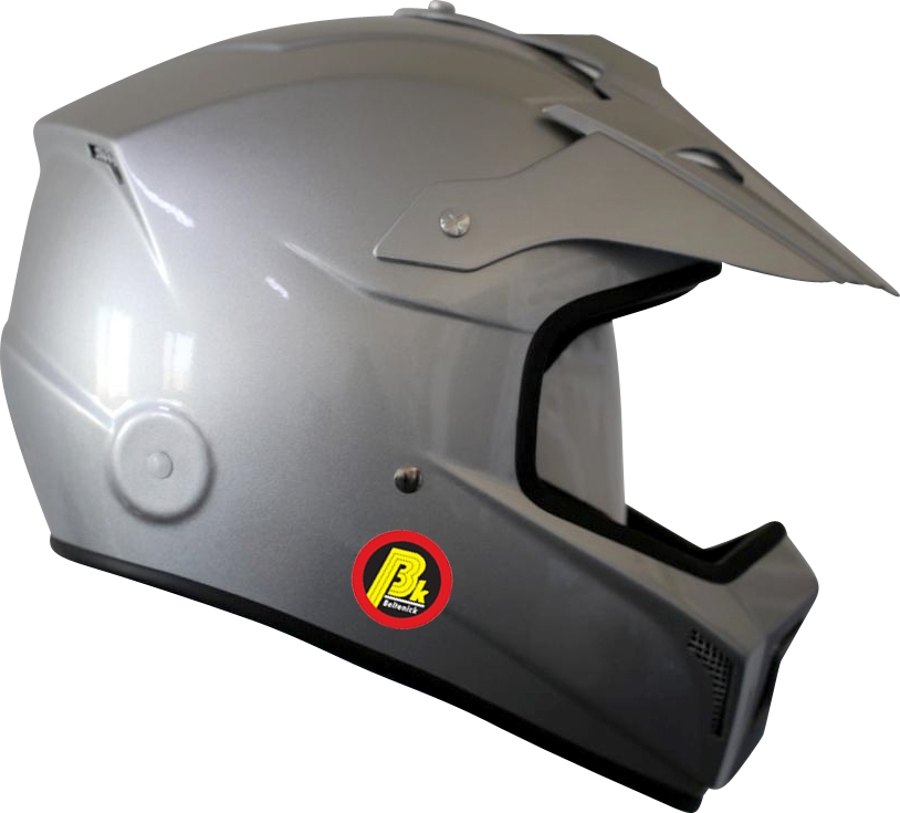 Beltenick FIA Cross Helm M6 Terminals silber