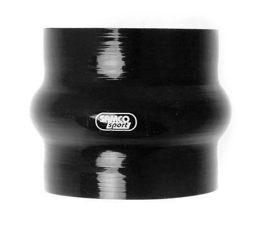 Samco Schlauch 50mm   mit Ausgleichswulst schwarz
