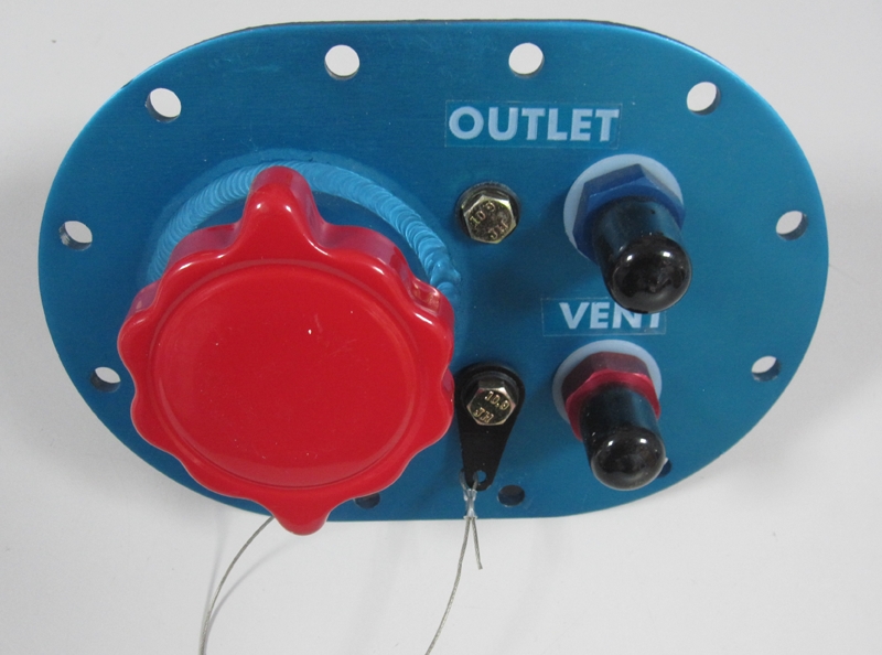 Deckplatte Aluminium 6x4 passend für ATL SA105 oder Crosskart Tank