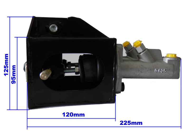 Waagebalken Box Universal  incl. Zylindern