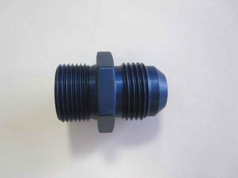 Aluadapter JIC/DIN  10AN, Dash 10  (7/8-14 UNF) / M22x1,5
