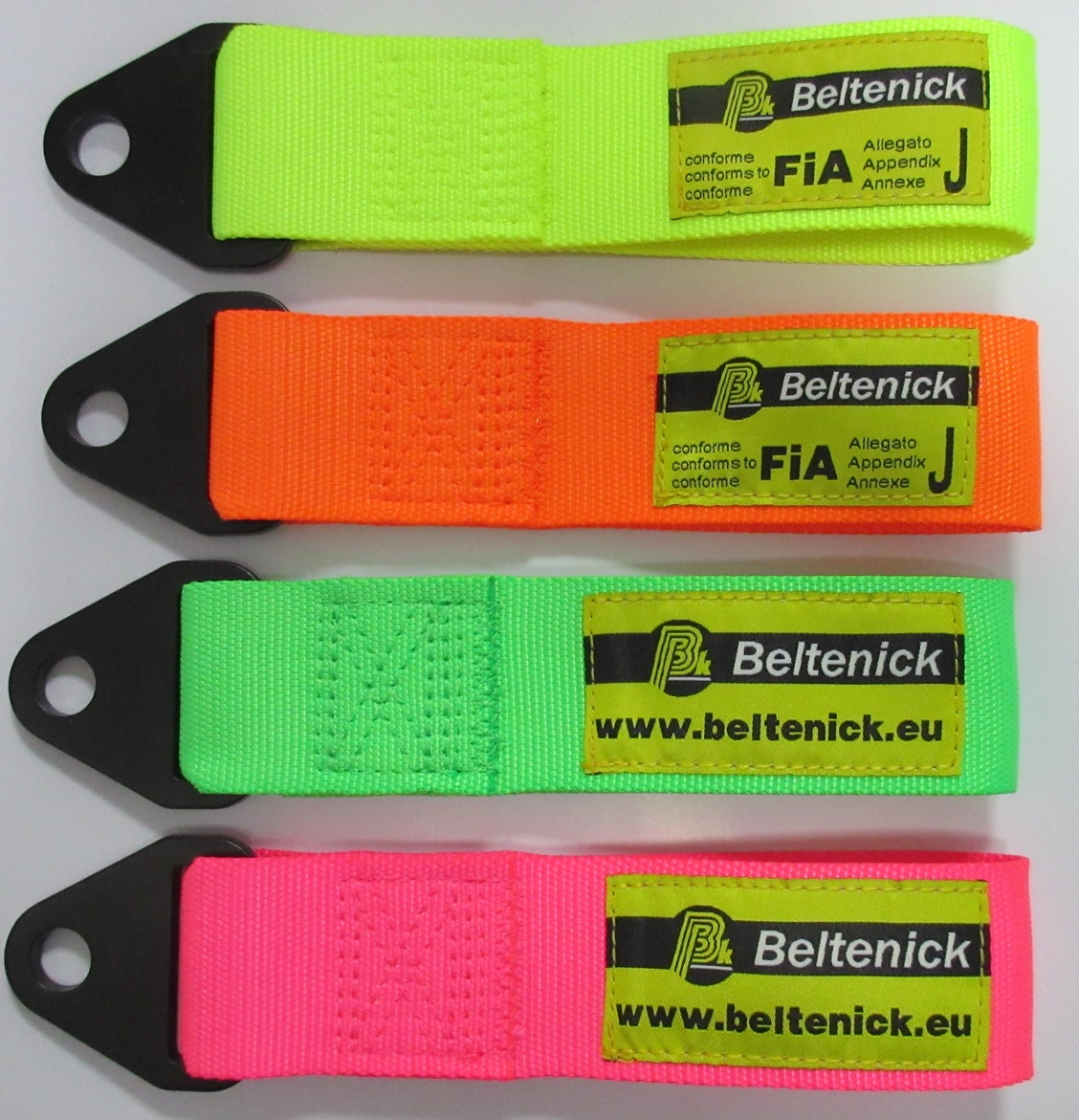 Abschleppschlaufe 200mm Neon - Fluo  Grün / Gelb / Orange / Pink