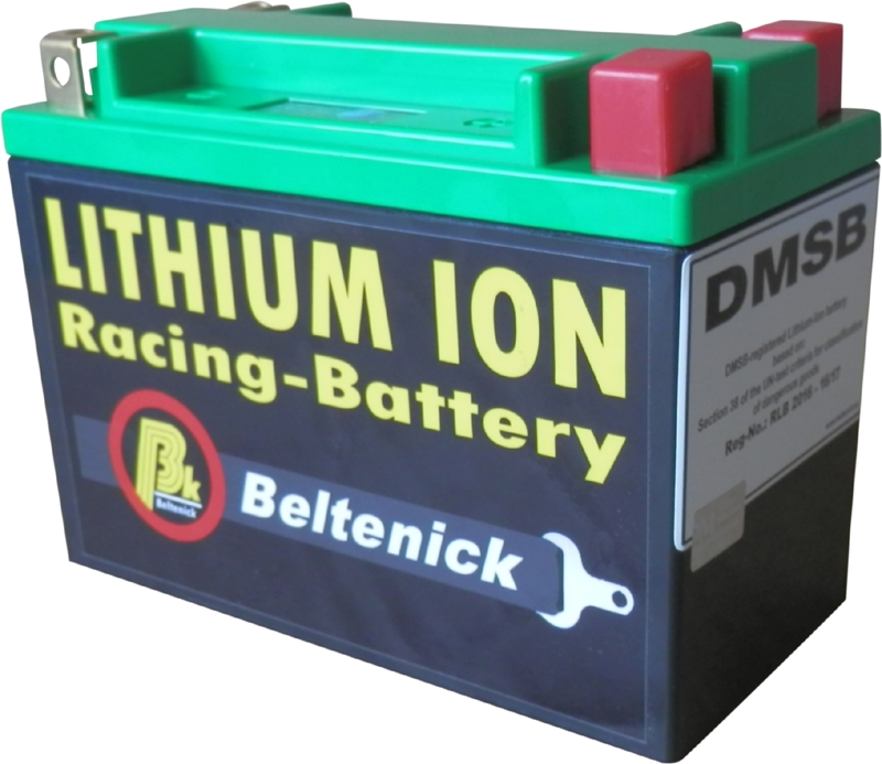 Beltenick Rennbatterie 12V 7AH - 340CCA LiFePo4 Lithium Ionen 1,4 kg   DMSB zertifiziert
