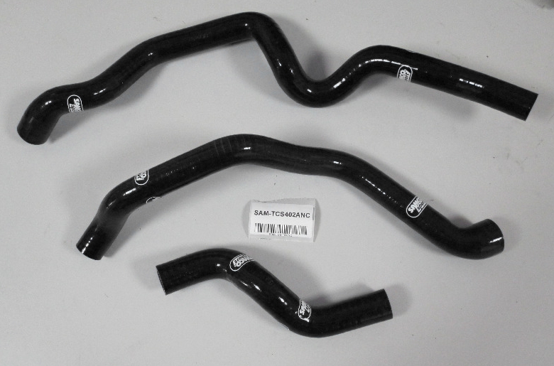 Samco BMW M3 E36 3.0L & 3.2L EVO 92-98 RHD   3-teiliges Zusätzl. Kühlw.-Schlauchkit schwarz