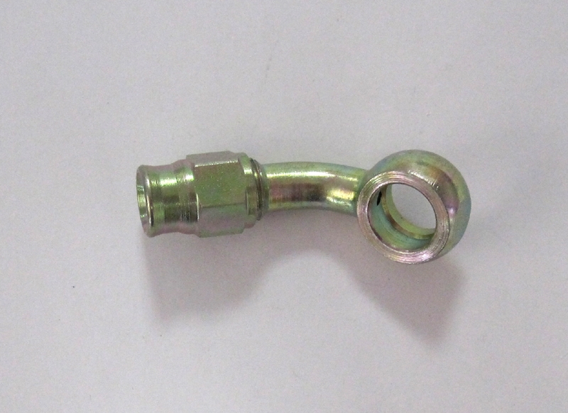 Anschluß Banjo 10mm 45° lang verz.  Dash 03
