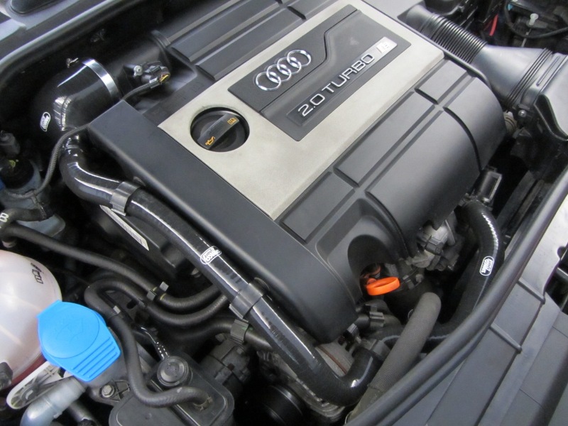 Samco Schlauchkit Audi S3 2.0Ltr TFSi 20   3-Teiliges Ansaugschlauch-Set blau