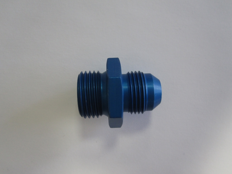 Aluadapter JIC/BSP  08AN, Dash 8  (3/4-16 UNF) / 1/2x14