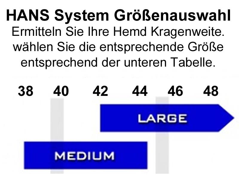 FHR System 20° Club version  Stand 21 950 gramm netto HANS 8858-2010