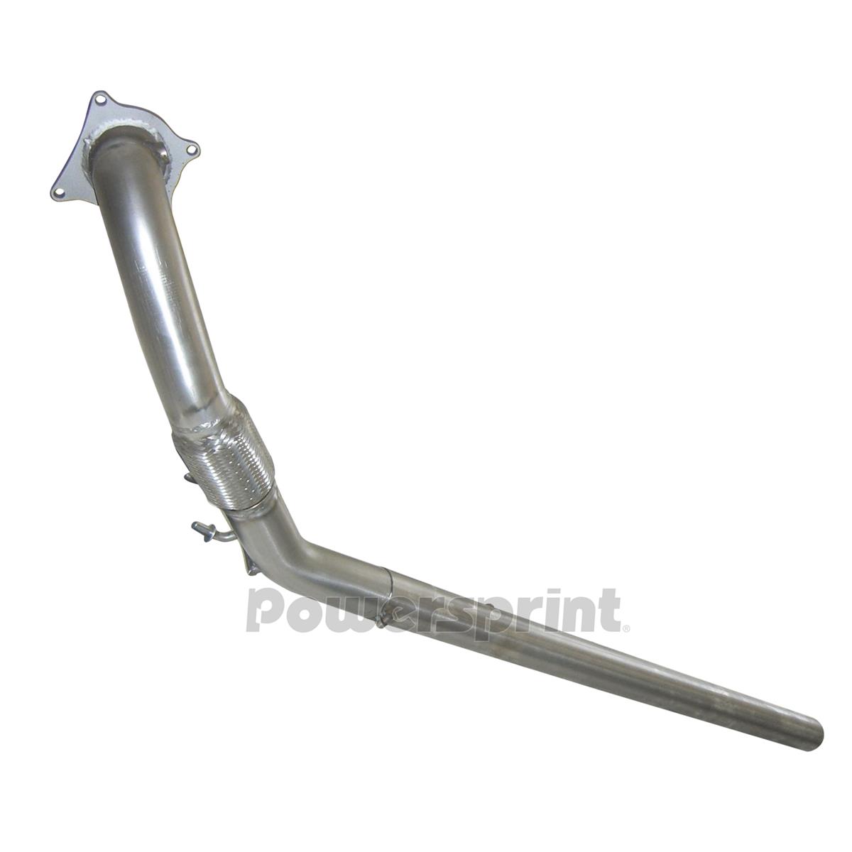 Powersprint Edelstahl Rohr-Kit für Turbo ohne Kat  VW Golf 5 Turbo (Edition 30) 05-