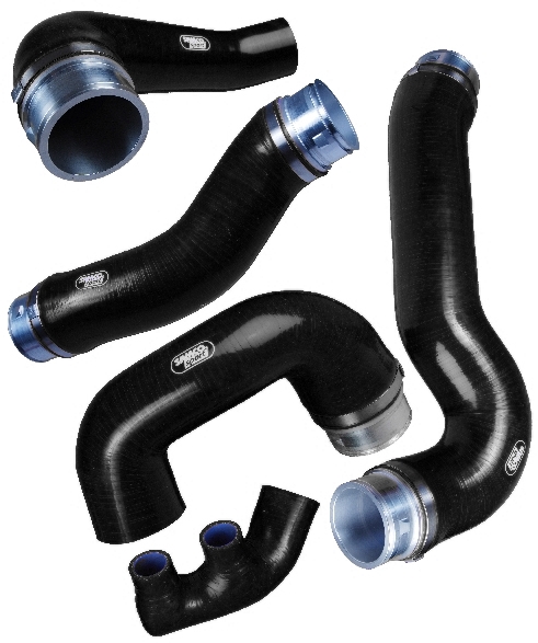 Samco Kit Porsche 996 TT/X50/GT2/TURBO S   5-teiliges Ladeluftsystem schwarz