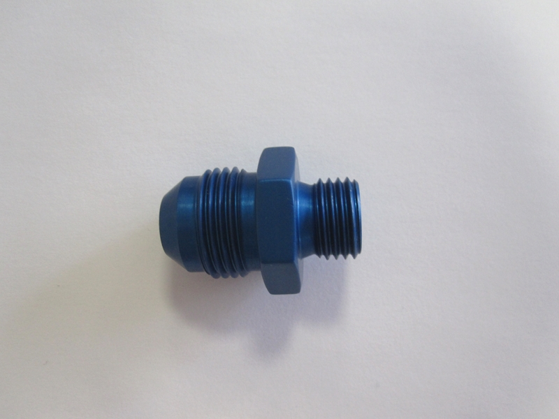Aluadapter JIC/DIN  08AN, Dash 8  (3/4-16 UNF) / M14x1,5