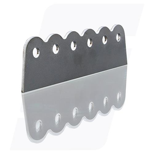Metallabstandshalter, Löcherplatte, Perforierte Platte, Stanzblech, Metallhalterung
