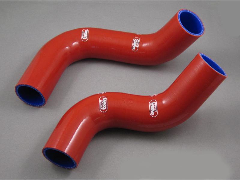 Samco Dodge Ram SRT-10 8.3Ltr V10 04-06   2-teiliges Kühlwasser-Schlauchkit rot