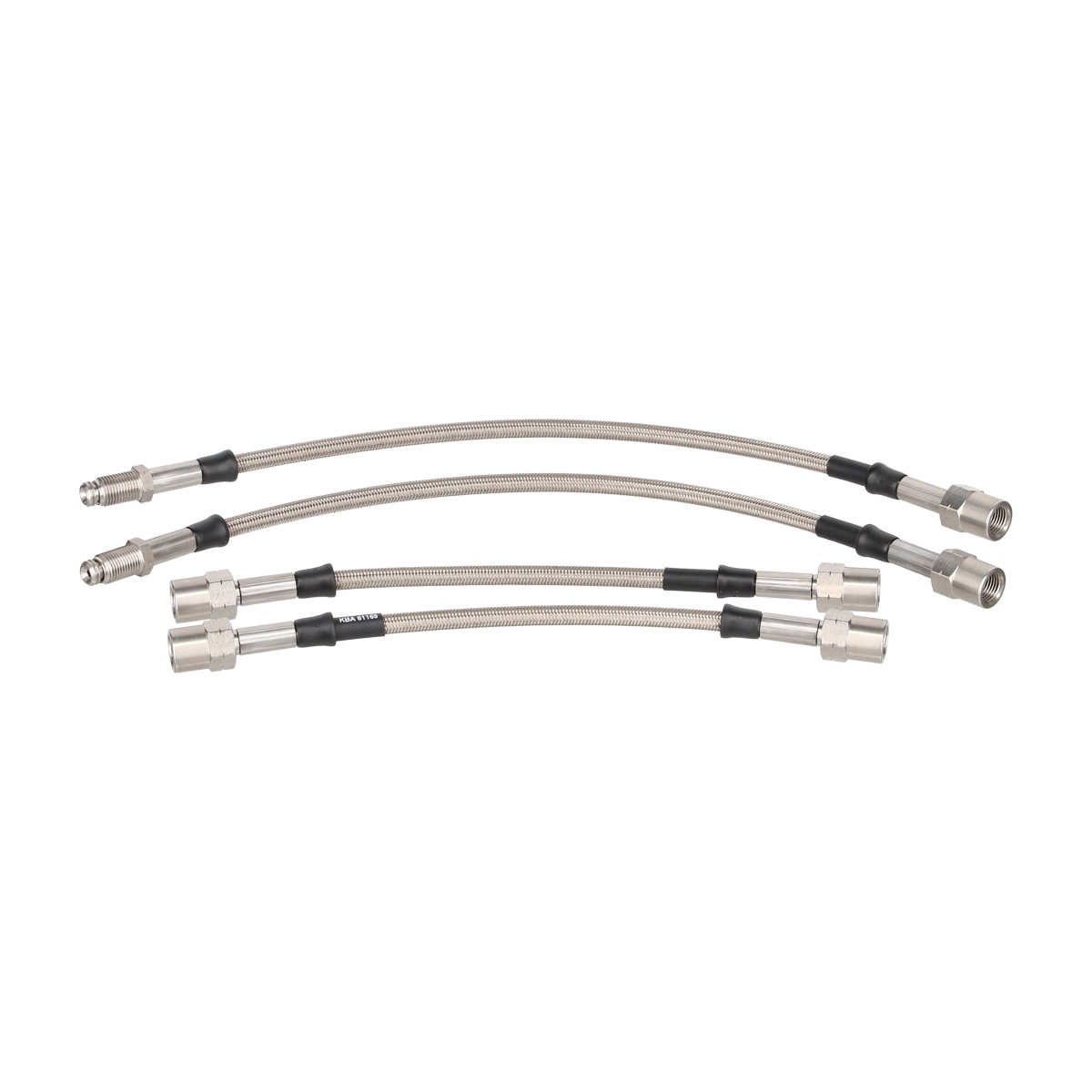 Goodridge Bremsschlauchsatz BMW E-30 316-325  ´82-´91 für Trommelbremse 4-teilig mit  ABE