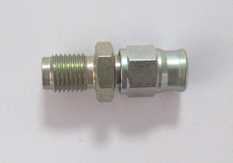 Anschluß Einschraub 3/8x24 UNF konkav verz.  Dash 03