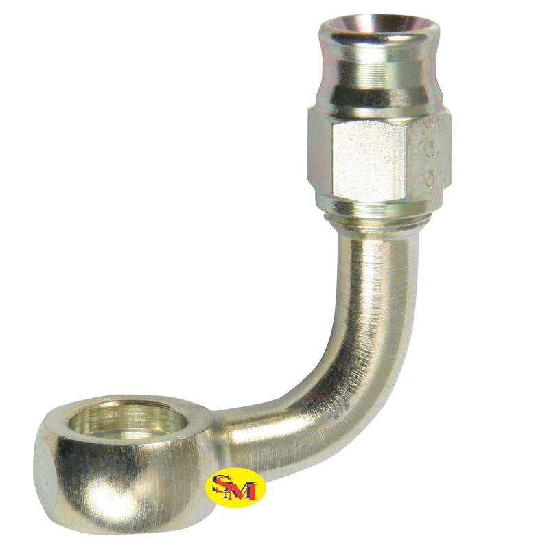 Anschluß Banjo 10mm 90° lang verz.  Dash 03