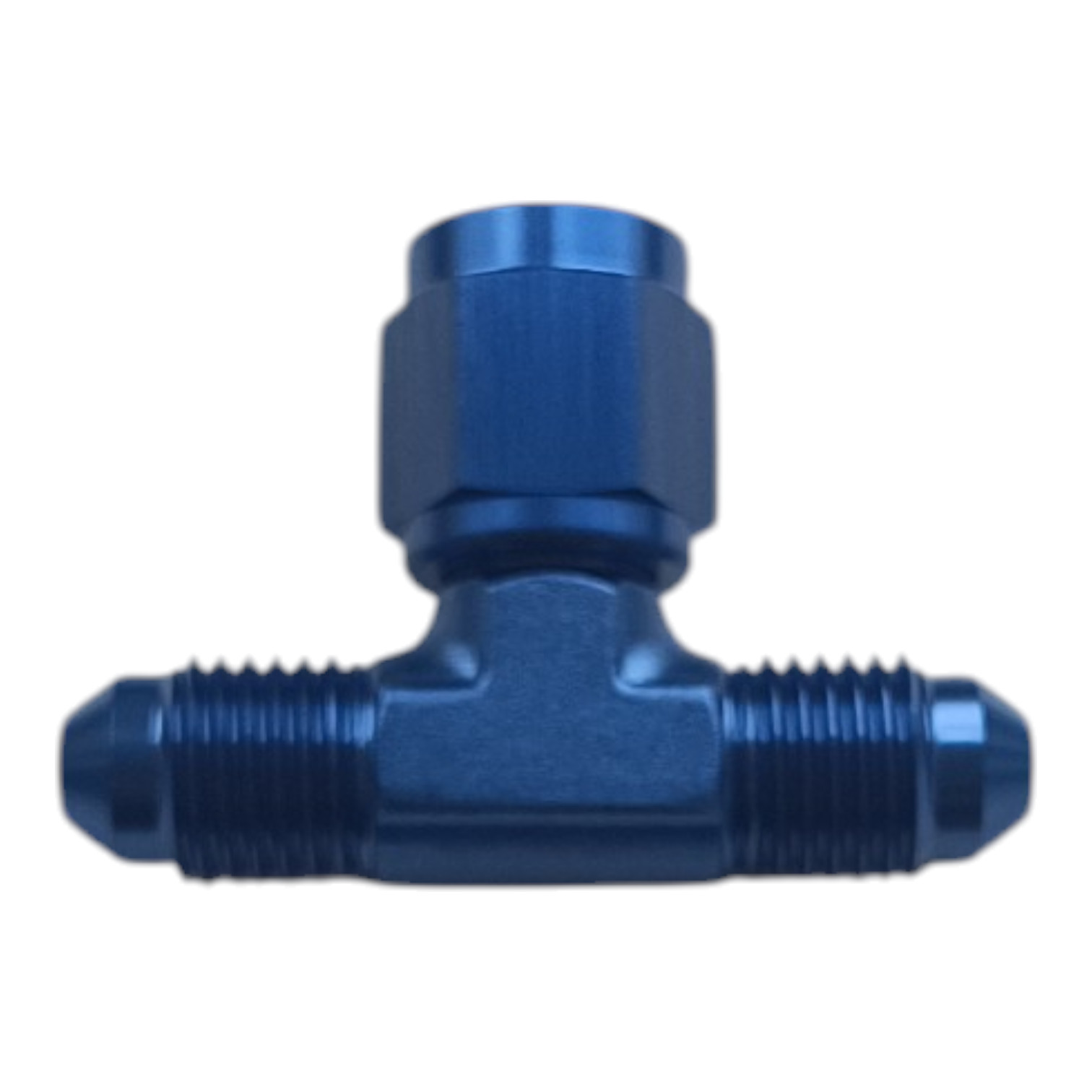 T-Stück Female Swivel on Side  04AN, Dash 04 JIC, 7/16-20UNF