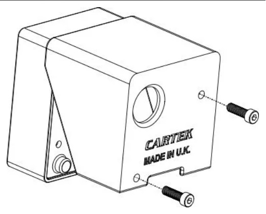 Cartek Sonnenschutzblende für Ganganzeige
