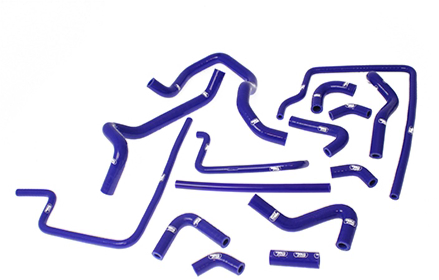 Samco Subaru Impreza Turbo GC8 Vers.3&4 (WRX&STi)   15-teiliges Zus. Kühlwasserschlauchkit blau