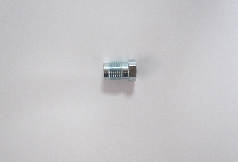 Einschraubnippel M10x1 Bördel F  für 4,75mm Leitungssystem
