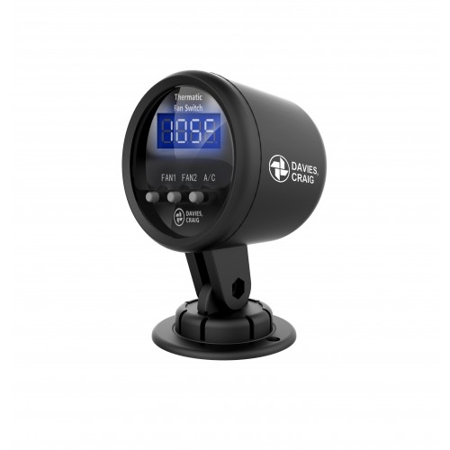 Temperaturanzeige und Thermoschalter  für Wasserpumpe und Lüfter 12V