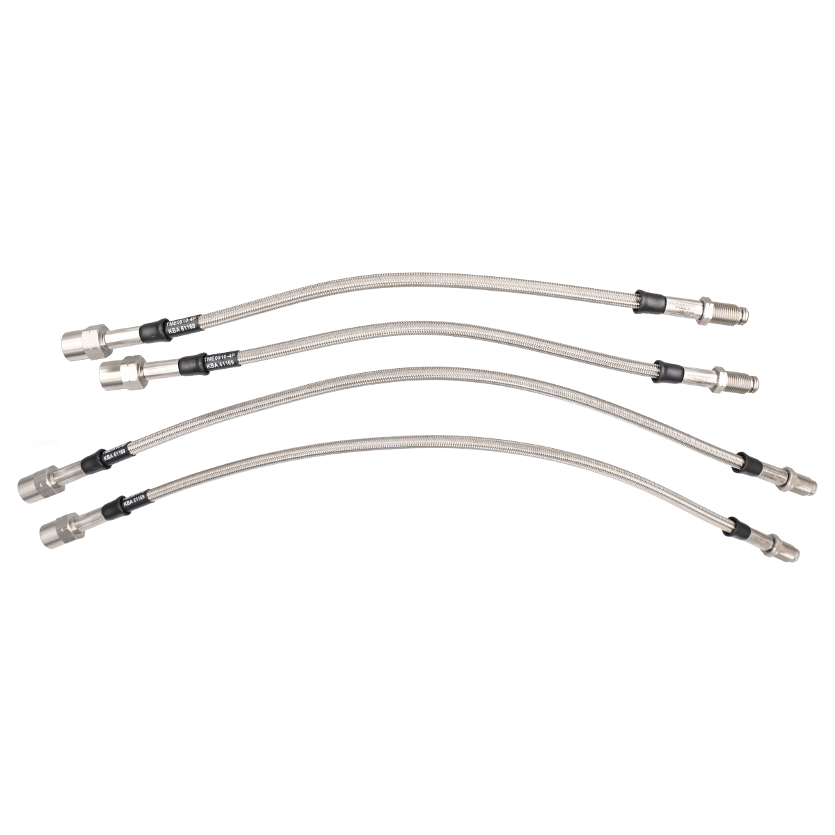 Goodridge Bremsschlauchsatz Mercedes (R171)  SLK200 - 55 AMG ab 03/04  4-teilig  mit ABE