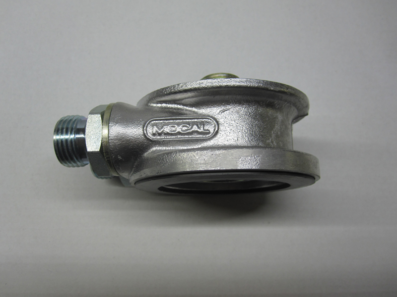 Mocal Ölkühler-Adapterplatte M 20x1,5  ohne Thermostat - Set mit 1/2 BSP Anschlüssen