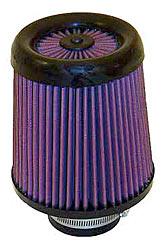 K&N Universalluftfilter, 70mm Flansch  Konische Rundform, 152x127 165lg