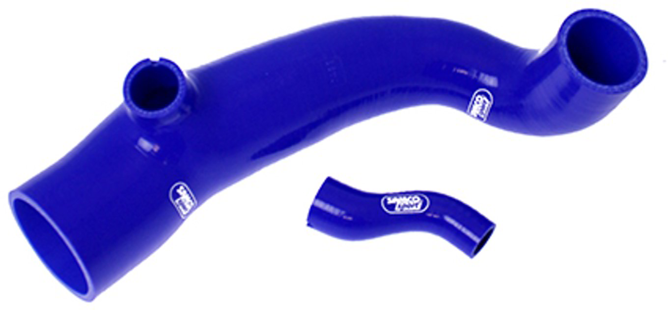 Samco Peugeot 207 Gti 1.6 Turbo 2007-   2--teiliges Ansaugschlauchkit blau